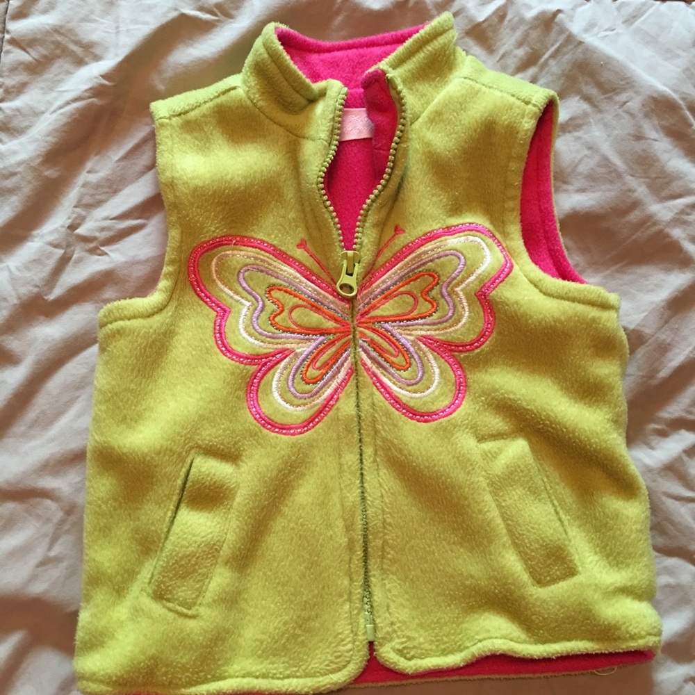 Fleece vest 2t